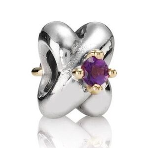 Pandora Love Knot Amethyst Charm